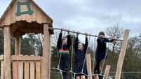 Playground opened at Carlow's Oak park forest for sunny weekend