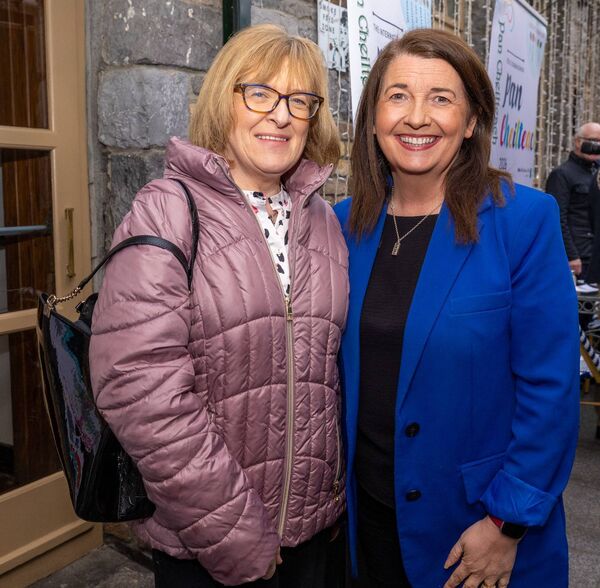 Marion Kelly and Cllr Andrea Dalton 
