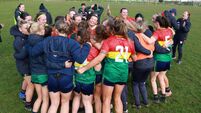 Carlow ladies secure promotion and place in Division 4 Final