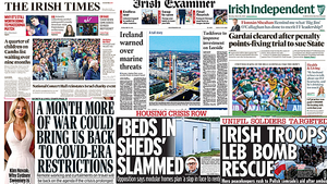 What the papers say: Monday's front pages