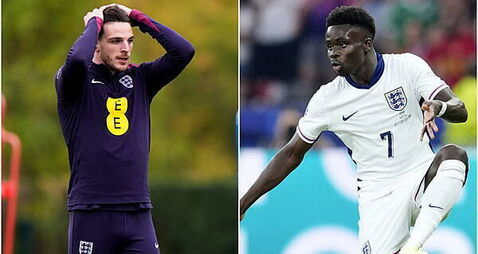 Declan Rice and Bukayo Saka were ‘desperate’ to play for England – Thomas Tuchel