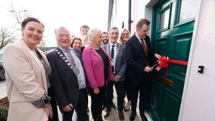 <p>The official opening of the refurbished houses on Carlow's Barrack St earlier this month Photo: Michael O'Rourke Photography</p> <p>The official opening of the refurbished houses on Carlow's Barrack St earlier this month Photo: Michael O'Rourke Photography</p>