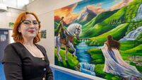 Kirstie’s mural brings Tír na nÓg to life in Carlow town