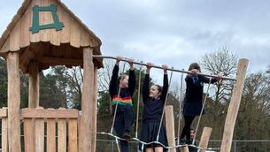 <p>The newly-opened Oak Park Forest Park playground</p>