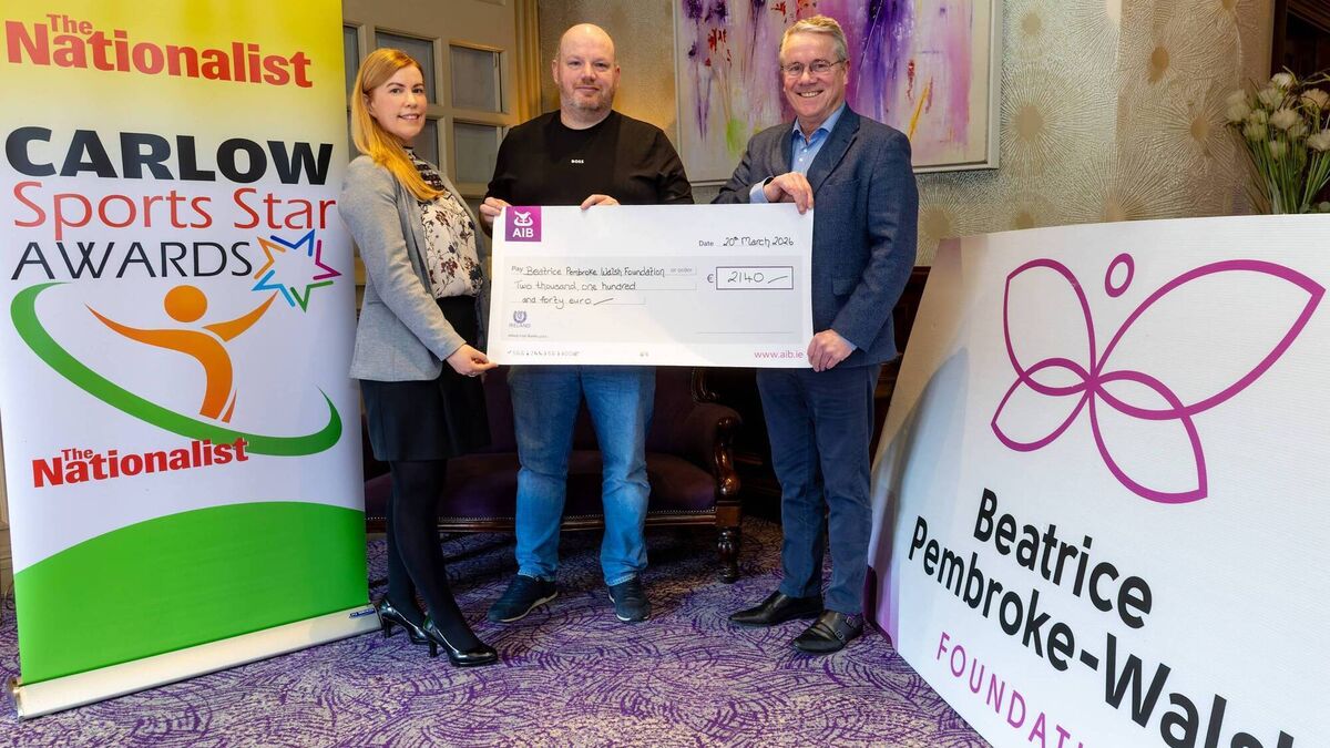 Beatrice Pembroke-Walsh Foundation receives raffle proceeds from The Nationalist Sports Star Awards
