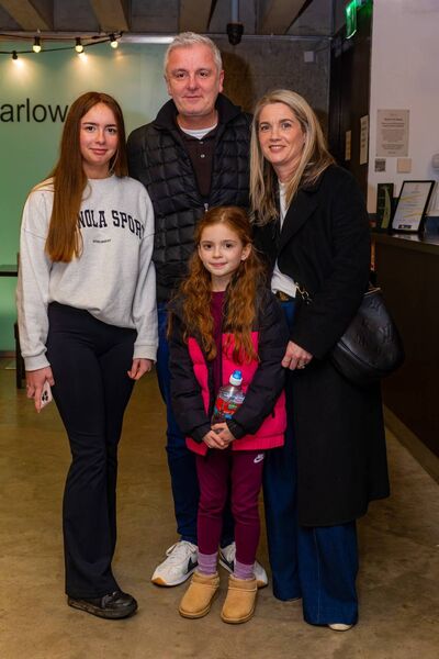 Nicole, Keith, Emer and Isabelle Fennelly