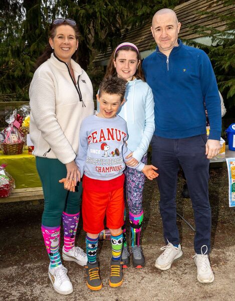 Olivia and Keith Flanagan and their children Josh and Amelia Olivia and Keith Flanagan and their children Josh and Amelia
