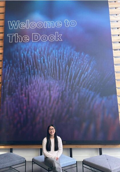 Anna O'Toole at the Accenture office