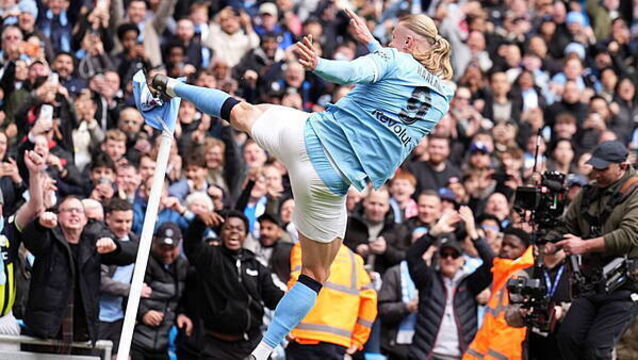 Erling Haaland hat-trick helps Manchester City to crushing win against Liverpool