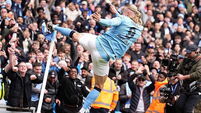 Erling Haaland hat-trick helps Manchester City to crushing win against Liverpool