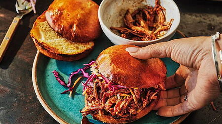 How to make Jim Moore’s pulled pork with cider mop and tangy slaw