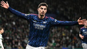 Mikel Arteta hails ‘extraordinary’ David Raya after Arsenal victory in Lisbon