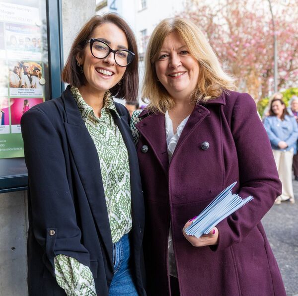 At the ‘Informal Gathering’ prior to the official launch of the Pan Celtic Festival '26 in Visual were Aideen McLoughlin and Denise Lennon Hennessy. Pic: © Michael O'Rourke Photography 2026