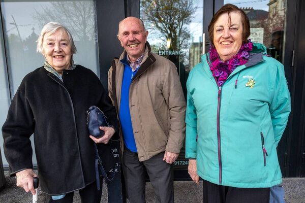 Breda Mullins and John and Mary Meaney were pictured at the ‘Informal Gathering’ prior to the official launch of the Pan Celtic Festival '26 in Visual. Pic: © Michael O'Rourke Photography 2026