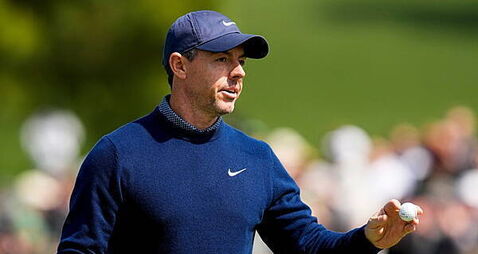 Rory McIlroy claims share of lead in hunt for back-to-back Masters victories