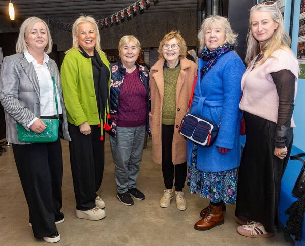 Emma Ui Bhroin, Jennifer Murnane O'Connor TD (Minister of State at the Department of Health) , Vonnie Bolton, Bríde de Róiste, Anne Deere and Nicola Doyle. Pic: © Michael O'Rourke Photography 2026 Emma Ui Bhroin, Jennifer Murnane O'Connor TD (Minister of State at the Department of Health) , Vonnie Bolton, Bríde de Róiste, Anne Deere and Nicola Doyle. Pic: © Michael O'Rourke Photography 2026