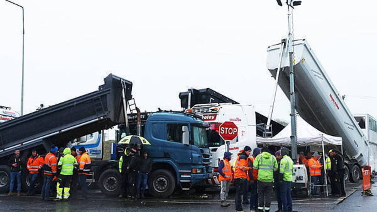 Ireland on ‘precipice of turning oil away’, Taoiseach warns as protests continue