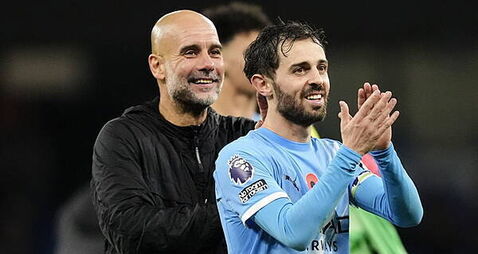 Pep Guardiola remains in dark over Bernardo Silva’s future with Man City