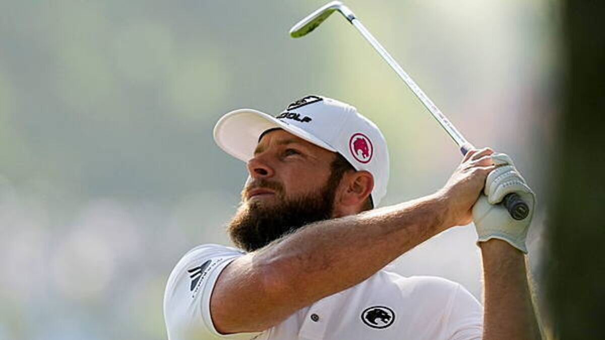 Tyrrell Hatton makes charge on second day of Masters