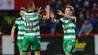 League of Ireland: Some games postponed, Shamrock Rovers lead St Pat's