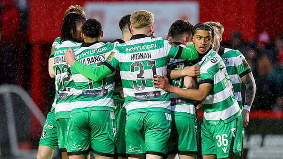 League of Ireland: Sligo Rovers beat Bohs 2-1, St Pat's lose to Shamrock Rovers