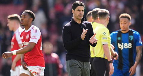 Mikel Arteta: Arsenal’s defeat to Bournemouth is a big punch in the face