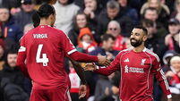 Mohamed Salah on target as Liverpool ease pressure with win over Fulham