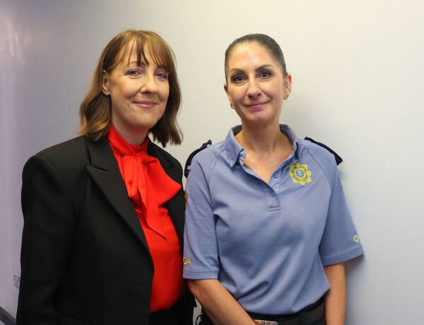 Judge Geraldine Carthy and Gda Caroline O'Malley