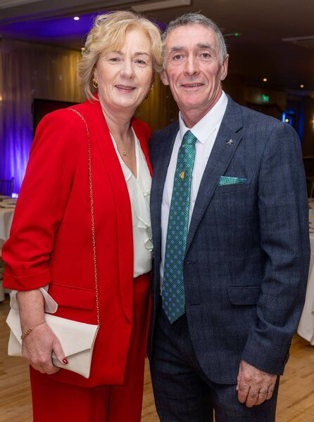 Mayor of Carlow Paul Doogue and his wife Elaine