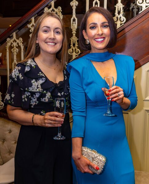 At the Autism Heroes gala dinner in the Woodford Dolmen Hotel were Elaine Bailey and Aideen McLoughlin