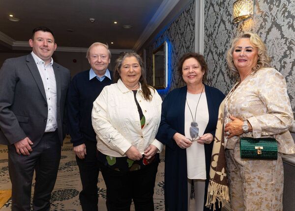 Dylan Thomas, John Murphy, Eileen Doyle, Annette Fox and Kathleen O'Connor