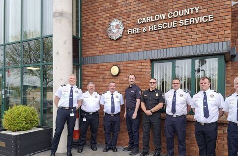 Carlow Fire Service hosts international chiefs in professional exchange programme