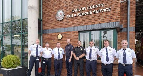 Carlow Fire Service hosts international chiefs in professional exchange programme