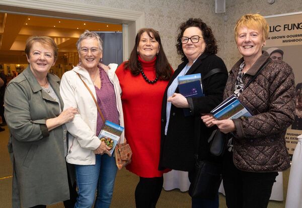 Colette Denieffe, Catherine Delaney, Janette O'Brien, Sandra Nolan and Mary Costigan