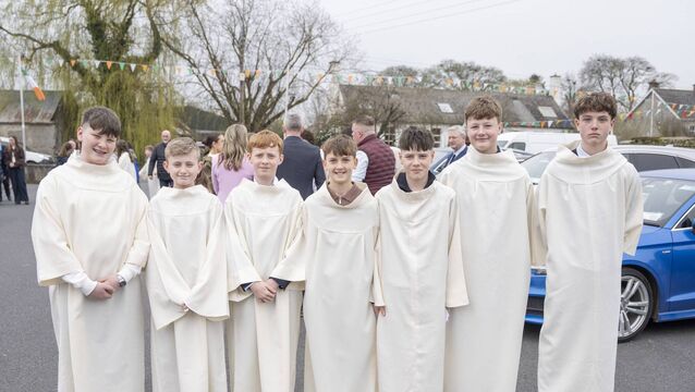 Scoil Diarmada Castledermot Confirmation 