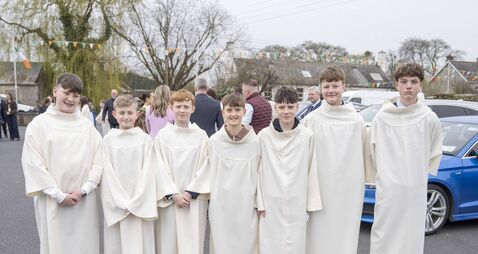 Scoil Diarmada Castledermot Confirmation 