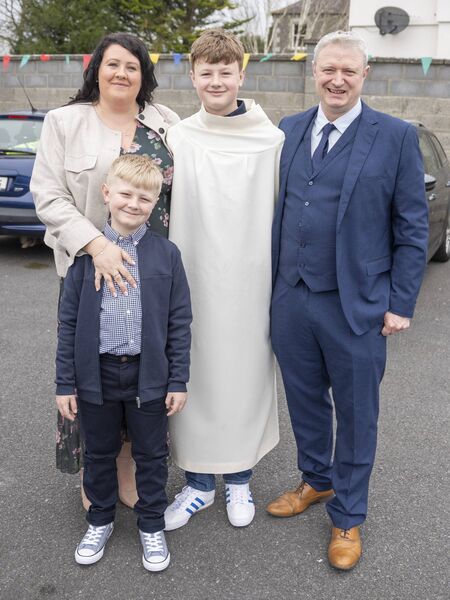 Jamie Kirwan and family