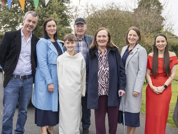 Max Healy and family
