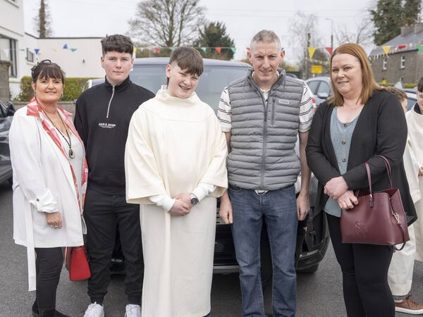 Noah Farrell and family