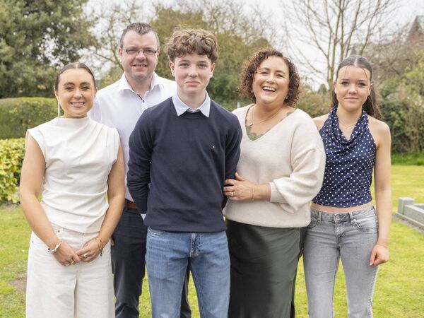 Conor Gannon and family