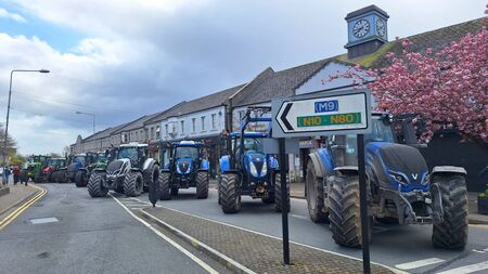 Tractors block Potato Market as fuel protest hits home 