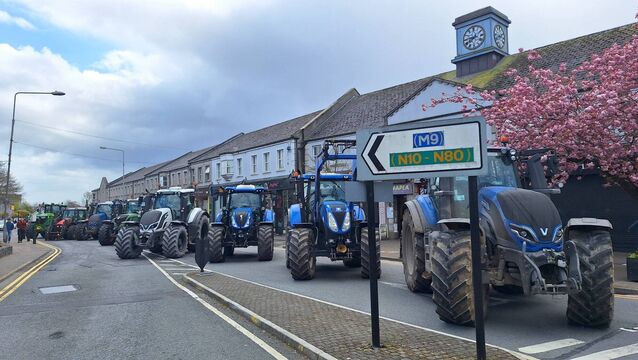 Tractors block Potato Market as fuel protest hits home 
