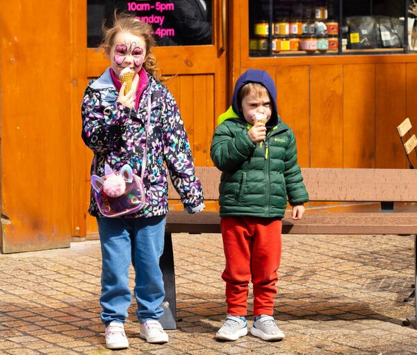 There's always time for an ice cream! 