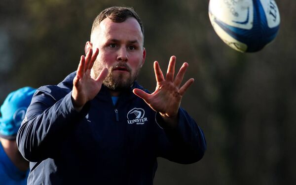 Carlow's Ed Byrne is likely to feature in Leinster's URC clash away to Ulster this coming Friday. Mandatory Credit ©INPHO/Nick Elliott