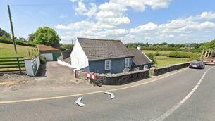 <p>The cottage that will be knocked down to make way for the Rathvilly development. Photo: Google Earth.</p>