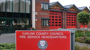 <p>Carlow Fire Station Photo: John Courtney</p>