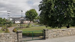 <p>The site of the teenager park in Bagenalstown. Photo: Google Earth.</p>