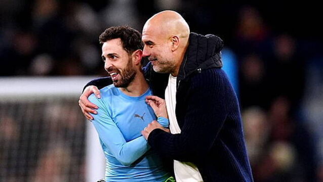 Part of me leaves with Bernardo Silva – Pep Guardiola