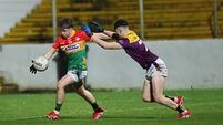 Carlow minors record superb win to qualify for knockout stages
