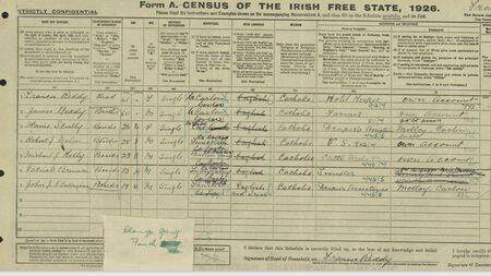 Census 1926 unveils the Story of John J O’Callaghan